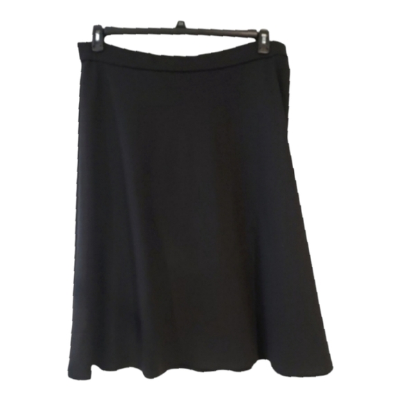 LANE BRYANT Modest Pullover Black A-LINE MIDI skirt sz 26 28 - Picture 3 of 9